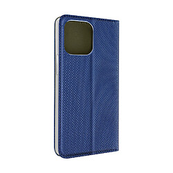 Avizar Étui iPhone 14 Pro Clapet Magnétique Porte-carte Fonction Support bleu nuit