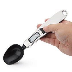 Universal Balance de cuisine numérique portable 500g/0.1g Cuillère de mesure Poids grammes onces Cuillère Set Balance alimentaire électronique Outil d &'équilibrage LCD(blanche) pas cher