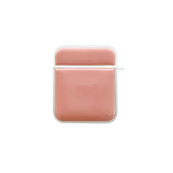 GUPBOO Airpods Coque Housse Étui Protecteur Compatible pour AirPods1/2-Ins petite fille de couleur de gelée fraîche