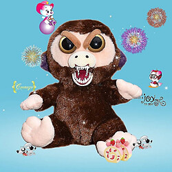 Universal Funny mignon expression faciale changer les poupées de jouets en peluche farcis animaux pour cadeau