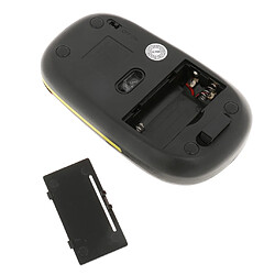 Acheter Souris De Souris Ultra-mince Usb Mini 2.4G Sans Fil Optique 1600 Dpi Pour Le Rouge Pc