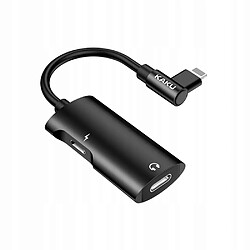 GUPBOO ADAPTATEUR 4 EN 1 POUR CASQUE IPHONE LIGHTNING,JL800