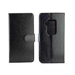 Wewoo Housse Coque Etui à rabat horizontal pour Motorola Moto One Zoom / One Pro Crazy Horse Texture avec support et emplacements de cartesporte-monnaie et cadre photo noir