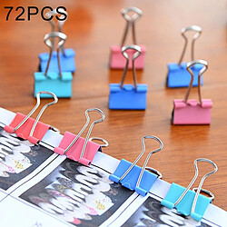 Wewoo Trousse 72 PCS / 3 Box Long Tail Clip de Clip de Clip Clip de Fer, Livraison de Couleur Aléatoire