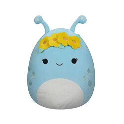 Jazwares Squishmallows - Peluche Pastel Blue Alien with Flower Crown Natnat 40 cm