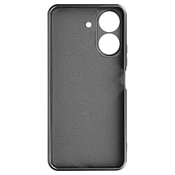 Avizar Coque pour Xiaomi Redmi 13C flexible effet métallisé intérieur doux Gris