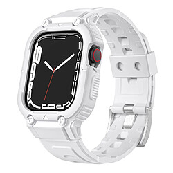 Bracelet en silicone anti-chute pour votre Apple Watch Ultra 49mm - blanc