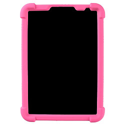 Coque en silicone flexible, antichoc avec béquille pliable rose pour votre iPad mini (2021)