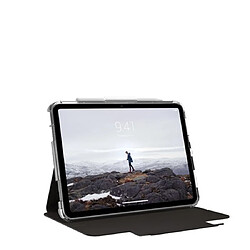 UAG Étui Folio pour iPad 10.9 2022 Lucent Protection Moderne et Blindée Noir transparent pas cher