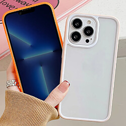 Coque en TPU + acrylique bicolore, anti-rayures bleu foncé pour votre iPhone 13 Pro 6.1 pouces