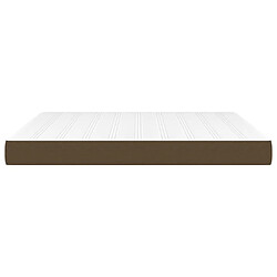 Acheter Maison Chic Matelas de lit à ressorts ensachés, Matelas doux Marron foncé 180x200x20 cm -GKD85820