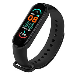 NC MONTRE BLUETOOTH-MONTRE INTELLIGENTE ,Black--Bracelet connecté M6 pratique, notification'informations sur les appels, contrôle de la