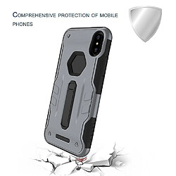 Universal Protection du téléphone de la coque du téléphone 2 en 1 avec support de support pour iPhone X