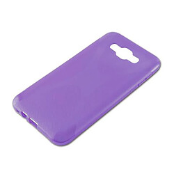 Cadorabo Coque Samsung Galaxy E7 Etui en Mauve