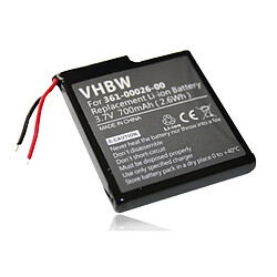 Vhbw Batterie LI-ION 700mAh pour GARMIN ForeRunner 205, ForeRunner 305, remplace 361-00026-00