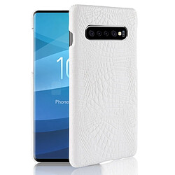 Wewoo Coque rigide pour Galaxy S10 5G - Blanc