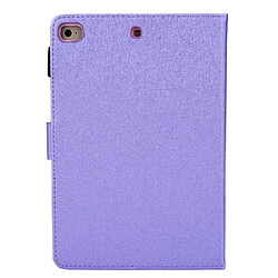 Etui en PU avec stockage de cartes violet pour votre Apple iPad Mini 9.7 (2019)/4/3/2/1