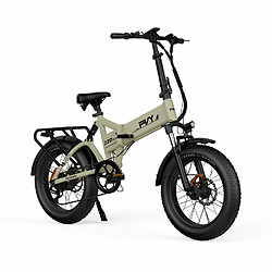 Vélo Électrique PVY Z20 Plus 500 - Moteur 250W Batterie 48V14.5AH Autonomie 100KM Freins à Disque Mécaniques - Beige