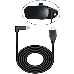 Universal Câble de transfert de données USB 3.1 Type C haute vitesse 5M/3M pour/2 Link VR Casque Charge rapide Câble USB-A à Type C (Type 3M)