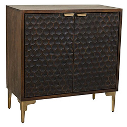 Console Alexandra House Living Marron Bois Fer 40 x 85 x 83 cm 