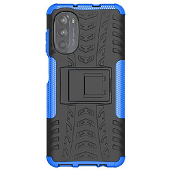 Acheter Htdmobiles Coque pour Motorola Moto G52 4G / G82 5G - housse etui rigide anti choc + film ecran - BLEU