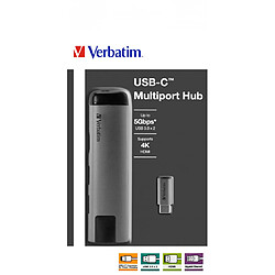 Avis Hub multiport USB-C Verbatim