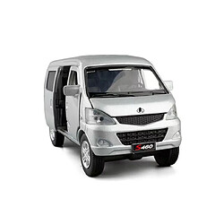 Universal 1: 32 Changan Star Simulation Alliage MPV Minivan Modèle Jouet Voiture Coulée Sous Pression Coulissant Voiture Lumière Collection Cadeaux(blanche)