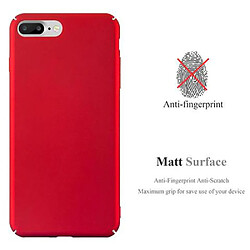 Cadorabo Coque iPhone 7 PLUS / 7S PLUS / 8 PLUS Etui en Rouge