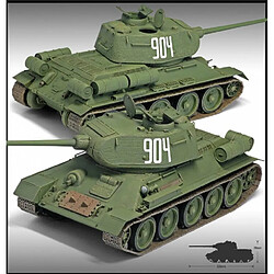 Academy Maquette Char T-34/85 No. 112 Factory Production