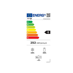 Réfrigérateur combiné 75cm 365l ventilé inox - FDPN465WDEEX - FAGOR