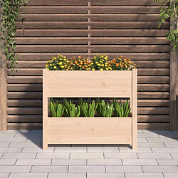 Avis Maison Chic Jardinière,Bac à fleurs - pot de fleur 77x25x66 cm Bois massif de pin -GKD19478