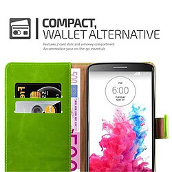 Acheter Cadorabo Coque LG G3 Etui en Vert