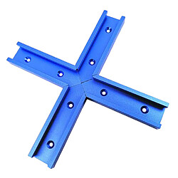 Avis 30 Type T-Slot T-Tracks Stop Mitre Track Type De Travail Du Bois A- 100mm- Bleu