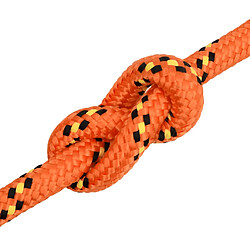 Acheter vidaXL Corde de bateau Orange 20 mm 100 m Polypropylène