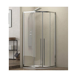 Karag Parois de douche ¼ de cercle ELYSIUM 200 H. 200 cm