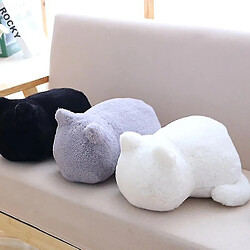 Avis Universal Oreiller en peluche confortable Jouet Oreiller en peluche en forme d'animal de dessin animé sans fond 54DF (gris)