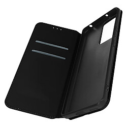 Avizar Housse pour Xiaomi 13 Lite Clapet Magnétique Porte-carte Support vidéo Noir