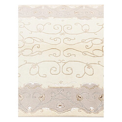 Vidal Tapis de laine 183x124 beige Darya pas cher