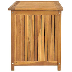 Acheter vidaXL Boîte de jardin 114x50x58 cm Bois massif de teck