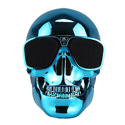 Yonis Enceinte Bluetooth Skull Unique Pour Smartphones iPhone Samsung HTC Sony