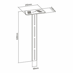 Avis Kimex Étagère pour camera visioconférence gamme 031