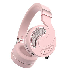 Acheter Universal Casque bluetooth de haute qualité pour la tête (rose)