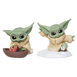 Hasbro Lot de 2 Figurines Grogu Ami têtard de Star Wars The Bounty Collection Series 4 Multicolore