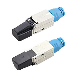 Outil-Livraison Réutilisable Blindé Ethernet Résiliation Bouchons Cat8 Connecteurs pour 23AWG SFTP UTP Câble Facile Internet Plug L'installation sur pas cher