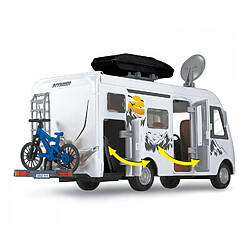 Dickie Camping-car miniature 30 cm - dépliable avec nombreux accessoires pas cher