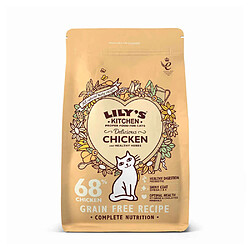 Croquettes Saines et Délicieuses au Poulet pour Chats - Lily's Kitchen - 2Kg