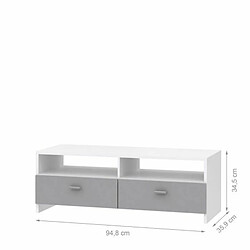 Acheter BigBuy Home Meubles de télévision FINBNT12T16 95 x 34,6 x 35,8 cm Bois