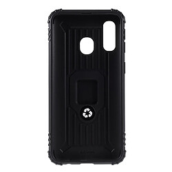 Coque en TPU avec béquille noir pour votre Samsung Galaxy A40