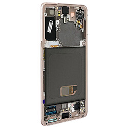 Bloc Complet Samsung Galaxy S21 Écran LCD Vitre Tactile Original Samsung rose