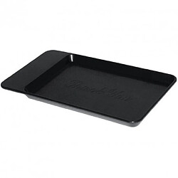 Materiel Chr Pro Plateau à addition avec "" Merci"" plastique ABS noir - 19 x 11 cm -